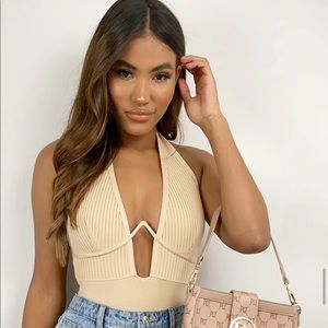 Pretty Little Thing Nude Body Suit